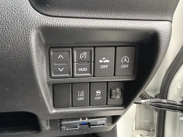 スズキ ワゴンＲ HYBRID FX リミテッド 長崎県 2019(令1)年 4.2万km ピュアホワイトP ワンオーナー/社外メモリナビ/（CD/DVD/BT/フルセグ）/バックカメラ/衝突軽減システム/レーンアシスト/ヘッドアップディスプレイ/ドライブレコーダー/オートライト/スマートキー/プッシュスタート/シートヒーター/ETC/純正14インチAW