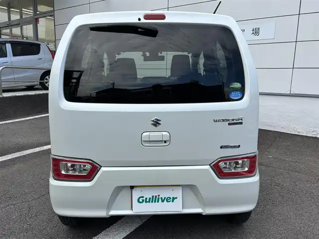スズキ ワゴンＲ HYBRID FX リミテッド 長崎県 2019(令1)年 4.2万km ピュアホワイトP ワンオーナー/社外メモリナビ/（CD/DVD/BT/フルセグ）/バックカメラ/衝突軽減システム/レーンアシスト/ヘッドアップディスプレイ/ドライブレコーダー/オートライト/スマートキー/プッシュスタート/シートヒーター/ETC/純正14インチAW