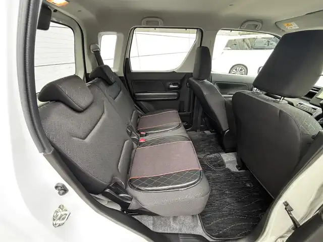 スズキ ワゴンＲ HYBRID FX リミテッド 長崎県 2019(令1)年 4.2万km ピュアホワイトP ワンオーナー/社外メモリナビ/（CD/DVD/BT/フルセグ）/バックカメラ/衝突軽減システム/レーンアシスト/ヘッドアップディスプレイ/ドライブレコーダー/オートライト/スマートキー/プッシュスタート/シートヒーター/ETC/純正14インチAW