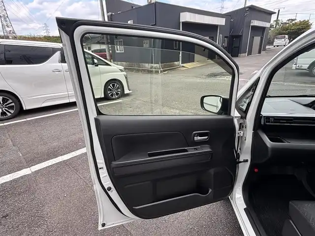 スズキ ワゴンＲ HYBRID FX リミテッド 長崎県 2019(令1)年 4.2万km ピュアホワイトP ワンオーナー/社外メモリナビ/（CD/DVD/BT/フルセグ）/バックカメラ/衝突軽減システム/レーンアシスト/ヘッドアップディスプレイ/ドライブレコーダー/オートライト/スマートキー/プッシュスタート/シートヒーター/ETC/純正14インチAW