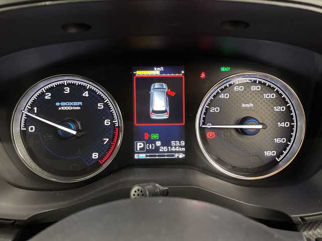 スバル フォレスター ハイブリッド アドバンス 鹿児島県 2018(平30)年 2.7万km クリスタルホワイトP 純正ナビ/（BT/フルセグTV）/アイサイト/パワーバックドア/ブラインドスポットモニター/4WD/パワーシート/ハーフレザーシート/シートヒーター/オートライト/バックカメラ/左サイドカメラ/フロントカメラ/スマートキー/プッシュスタート