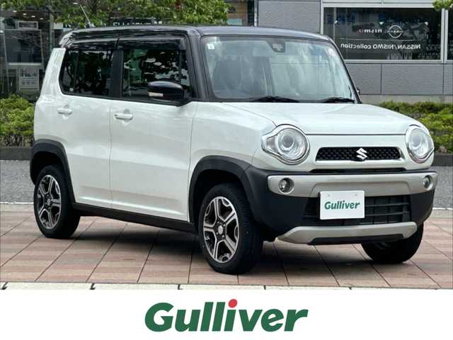 スズキ ハスラー X ターボ 福島県 2015(平27)年 5.2万km パールホワイト/ブラック2トーンルーフ 4WD/ターボ/社外オーディオ/型番：CX211BK/【CD/USB/AUX】/運転席シートヒーター/レーダーブレーキサポート/HIDオートライト/アイドリングストップ/純正フロアマット/純正ドアバイザー
