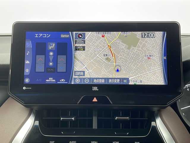 トヨタ ハリアー Z 栃木県 2021(令3)年 1.6万km ブラック ワンオーナー/JBLプレミアムサウンドシステム/純正12.3型ディスプレイオーディオ/　ナビ/フルセグTV/BluetoothAM/FM/トヨタセーフティセンス/　衝突被害軽減ブレーキ/　プリクラッシュセーフティ/　横断歩行者検知機能/　レーントレーシングアシスト/　レーダークルーズコントロール/　ロードサインアシスト/　先行車発進告知/　アダプティブハイビームシステム/　ブラインドスポットモニター/　パーキングサポートブレーキ/ヘッドアップディスプレイ/デジタルインナーミラー/パノラミックビューモニター/ビルトインETC2.0/パワーバックドア /純正19インチアルミホイール/ハーフレザーシート　　　　/パワーシート/LEDヘッドライト/LEDフォグランプ/電子パーキングブレーキ/オートブレーキホールド/プッシュスタート/スマートキー