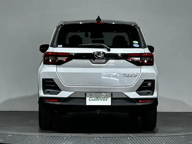 ダイハツ ロッキー G 愛媛県 2019(令1)年 3.1万km ブラックマイカメタリック/シャイニングホワイトパール ・ワンオーナー/・ディスプレイオーディオ/(フルセグ/BT)/・スマートアシスト/　衝突警報機能/　衝突回避支援ブレーキ機能/　ブレーキ制御付誤発進抑制機能/　車線逸脱警報機能/　車線逸脱抑制制御機能/　先行車発進お知らせ機能/　標識認識機能/　全車速追従機能付ACC/　レーンキープコントロール/　オートマチックハイビーム/　アダプティブドライビングビーム/・全方位カメラ/・前後ドライブレコーダー(DRY-TW7500)/・D/N席シートヒーター/・純正17インチアルミホイール/・純正フロアマット/・ステアリングリモコン/・スペアキー/・ビルトインETC/・取扱説明書/・保証書
