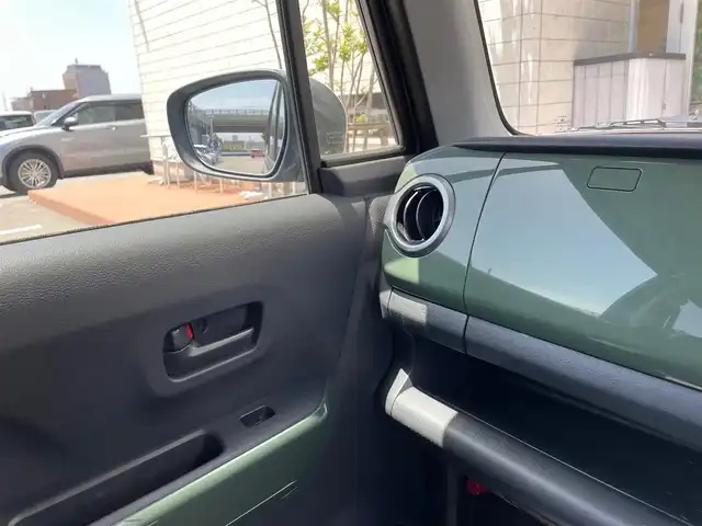 スズキ ハスラー Jスタイル 石川県 2015(平27)年 7.3万km クールカーキパールメタリック/ホワイト2トーンルーフ 社外CD/シートヒーター/ホワイトルーフ/スマートキー/プッシュスタート/電動ミラー/レーダーブレーキ/オートライト/オートエアコン/保証書