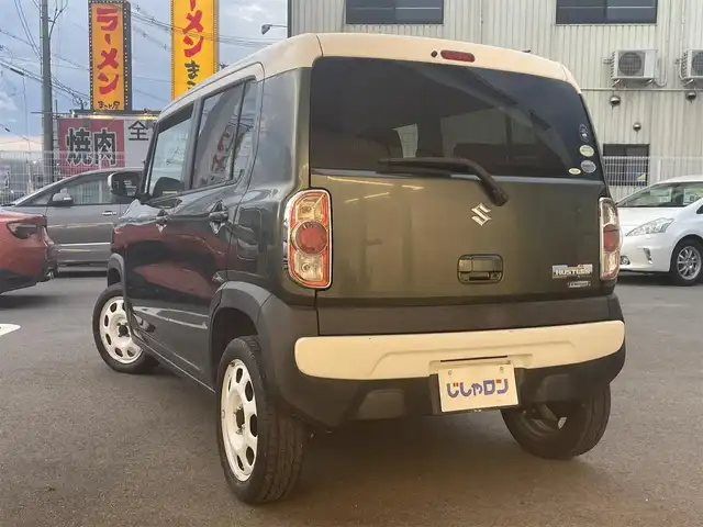 スズキ ハスラー Jスタイル 大阪府 2015(平27)年 7.3万km クールカーキパールメタリック/ホワイト2トーンルーフ (株)IDOMが運営する【じしゃロン東大阪店】の自社ローン専用車両になりますこちらは現金またはオートローンご利用時の価格です。自社ローンご希望の方は別途その旨お申付け下さい/社外CD/シートヒーター/ホワイトルーフ/スマートキー/プッシュスタート/電動ミラー/レーダーブレーキ/オートライト/オートエアコン/取説＆保証書