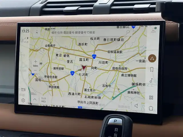 ランドローバー ランドローバー ディフェンダー 110X 山梨県 2022(令4)年 1.5万km サントリーニブラック ファミリーＰ　/ブラックＥＸＴ　/パノラマＳＲ　/茶黒レザー　/ベンチＬ　/シートＨ　/Ｄインナーミラー　/純正ＨＤＤナビ　/３６０カメラ　/Ｒスポイラー　/メリディアンＳ　/ＬＥＤライト　カープレイ　/保証書　/スペアキー