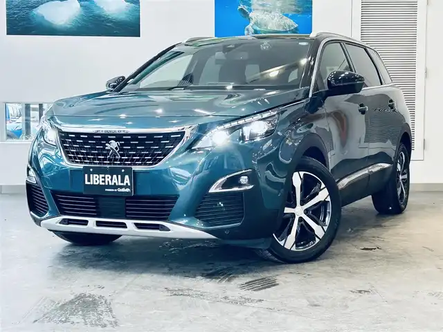 プジョー ５００８ GTライン ブルーHDi 大阪府 2020(令2)年 2.1万km エメラルドクリスタル ACC/純正ディスプレイオーディオ /applecarplay/バック・サイドカメラ/純正18インチAW/LEDヘッドライト/電動リアゲート/ブラインドスポット/ハーフ革/Dメモリパワーシート/シートヒーター/ルーフレール/パドルシフト/ワイヤレス充電/ドライバースポーツパック/ETC/ドラレコ