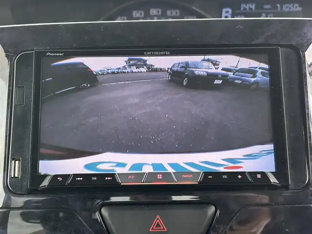 ダイハツ タント カスタム X トップED SA Ⅲ 鹿児島県 2017(平29)年 7.1万km ファイアークォーツレッドM ワンオーナー/社外ナビ AVIC-CZ700/(Bluetooth/フルセグTV/CD/DVD)/バックカメラ/両側パワースライドドア/LEDヘッドライト/ハーフレザーシート/運転席シートヒーター/純正14インチアルミホイール/アイドリングストップ/スマートキー/ETC