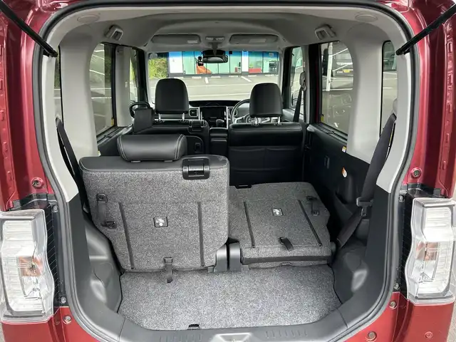 ダイハツ タント カスタム X トップED SA Ⅲ 鹿児島県 2017(平29)年 7.1万km ファイアークォーツレッドM ワンオーナー/社外ナビ AVIC-CZ700/(Bluetooth/フルセグTV/CD/DVD)/バックカメラ/両側パワースライドドア/LEDヘッドライト/ハーフレザーシート/運転席シートヒーター/純正14インチアルミホイール/アイドリングストップ/スマートキー/ETC