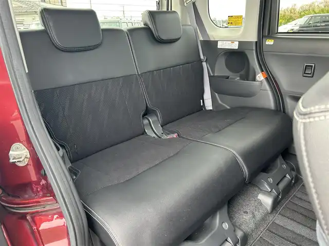 ダイハツ タント カスタム X トップED SA Ⅲ 鹿児島県 2017(平29)年 7.1万km ファイアークォーツレッドM ワンオーナー/社外ナビ AVIC-CZ700/(Bluetooth/フルセグTV/CD/DVD)/バックカメラ/両側パワースライドドア/LEDヘッドライト/ハーフレザーシート/運転席シートヒーター/純正14インチアルミホイール/アイドリングストップ/スマートキー/ETC