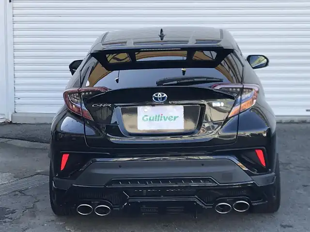トヨタ Ｃ－ＨＲ G モード ネロ 和歌山県 2019(平31)年 8.1万km ブラックマイカ 純正SDナビ(NSZT-Y68T)/　AM/FM/CD/DVD/TV/BT/社外エアロパーツ(M’Zスピード)/社外マフラー(M’Zスピード)/TEIN車高調/キャリパーカバー/ToyotaSafetySense/   衝突軽減ブレーキ/　レーンキープアシスト/   ブラインドスポットモニター/　レーダークルーズコントロール/   クリアランスソナー等/横滑り防止装置/ビルトインETC/オートライト/オートマチックハイビーム/ステアリングスイッチ/革巻きステアリング/シートヒーター(D+N席)/プッシュスタート/取扱説明書/保証書