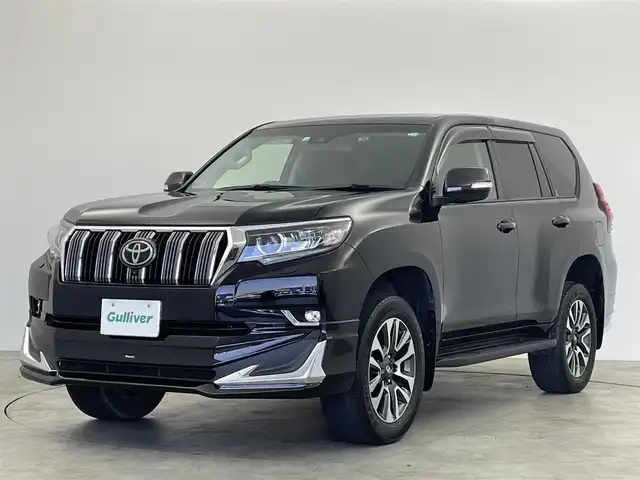 トヨタ ランドクルーザー プラド TX Lパッケージ 群馬県 2022(令4)年 2.1万km ブラック モデリスタエアロ　純正ナビ　パノラミックビューモニター　ブラインドスポットモニター　レーダークルーズコントロール　レーンキープアシスト　プリクラッシュセーフティ　シートヒーター　ドラレコ　ＥＴＣ