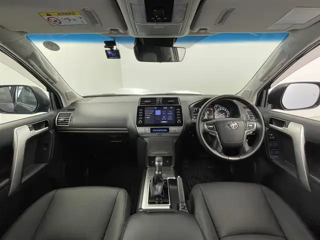 トヨタ ランドクルーザー プラド TX Lパッケージ 群馬県 2022(令4)年 2.1万km ブラック モデリスタエアロ　純正ナビ　パノラミックビューモニター　ブラインドスポットモニター　レーダークルーズコントロール　レーンキープアシスト　プリクラッシュセーフティ　シートヒーター　ドラレコ　ＥＴＣ
