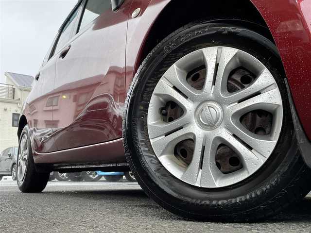日産 ノート X 神奈川県 2012(平24)年 3万km ラディアントレッド 登録時走行距離29604km/ワンオーナー/純正メモリナビ/　【CD/ワンセグTV】/バックカメラ/ETC/パドルシフト/ステアリングヒーター/ヘッドライトレベライザー/スマートキー/プッシュスタート/アイドリングストップ/ドアバイザー/フロアマット/リアプライバシーガラス/スペアキー×1/新車時整備手帳（保証書）/取扱説明書