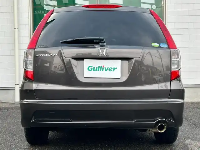 ホンダ ストリーム RSZ 新潟県 2008(平20)年 16.9万km クールアンバーメタリック ワンオーナー/ワンセグテレビ/メモリナビ/ドアバイザー/ETC/電動格納ドアミラー/４WD/オートライト/パワーウィンドウ/サマータイヤ