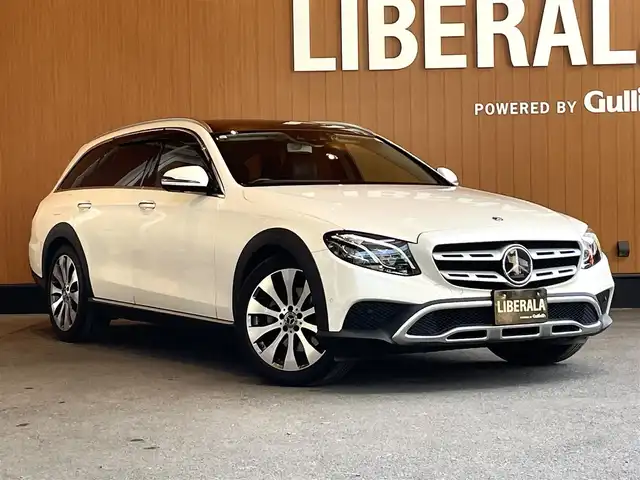 メルセデス・ベンツ Ｅ２２０ｄ 4マチック オールテレイン 宮城県 2019(令1)年 5.6万km ダイヤモンドホワイト 4WD/エクスクルーシブパッケージ/純正12.3型ナビ/　(AppleCarPlay/AndroidAuto対応)/フルセグTV/パワーバックドア/サラウンドビューシステム/ETC2.0/ドライブレコーダー/パークトロニック/レーダーセーフティパッケージ/メルセデスミーコネクト/IC付ターボ/マルチビームLEDヘッドランプ/アダプティブハイビームアシストプラス/本革巻きステアリング/革シート/全席シートヒーター/前席メモリー付パワーシート/純正19インチアルミホイール/キーレスゴー
