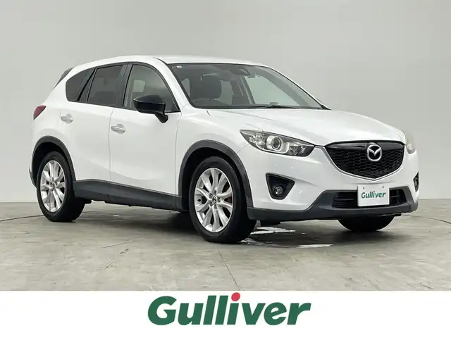 マツダ ＣＸ－５ XD 千葉県 2012(平24)年 6.7万km クリスタルホワイトパールマイカ 禁煙車/衝突軽減ブレーキ/社外ナビ（AVIC-VH09）/フルセグTV/Bluetooth接続/バックカメラ/クルーズコントロール/横滑り防止機能/ETC/パドルシフト/ステアリングスイッチ/オートライト/純正19インチアルミホイール/純正フロアマット/スマートキー/プッシュスタート/スペアキー