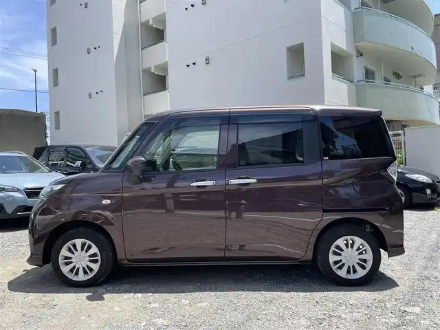 トヨタ タンク X S 東京都 2018(平30)年 1万km プラムブラウンパールクリスタルシャイン 登録時走行距離9822km/ワンオーナー/純正メモリナビ/（CD/ワンセグTV/Bluetooth）/バックカメラ/前方ドライブレコーダー/ビルトインETC/左側パワースライドドア/コーナーセンサー/スマートアシストIII/・衝突回避支援ブレーキ機能/・誤発進抑制制御機能/・車線逸脱機能/・先行車発進お知らせ機能/・オートハイビーム/スマートキー/純正フロアマット/スペアキー1本/保証書/取扱説明書