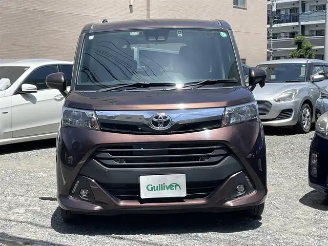 トヨタ タンク X S 東京都 2018(平30)年 1万km プラムブラウンパールクリスタルシャイン 登録時走行距離9822km/ワンオーナー/純正メモリナビ/（CD/ワンセグTV/Bluetooth）/バックカメラ/前方ドライブレコーダー/ビルトインETC/左側パワースライドドア/コーナーセンサー/スマートアシストIII/・衝突回避支援ブレーキ機能/・誤発進抑制制御機能/・車線逸脱機能/・先行車発進お知らせ機能/・オートハイビーム/スマートキー/純正フロアマット/スペアキー1本/保証書/取扱説明書