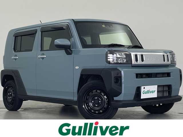 ダイハツ タフト X ターボ 愛知県 2022(令4)年 1.9万km レイクブルーメタリック 純正ナビ/・Bluetooth/・CD/DVD/・フルセグテレビ/バックカメラ/ガラスルーフ/衝突軽減ブレーキ/レーンキープアシスト/オートマチックハイビーム/前後コーナーセンサー/純正フロアマット/スマートキー/ＥＴＣ/スペアキー