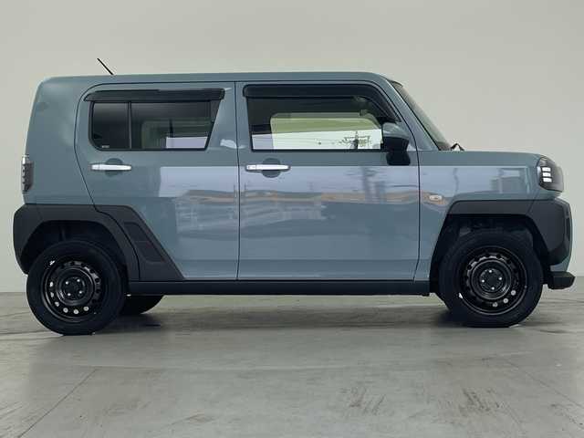ダイハツ タフト X ターボ 愛知県 2022(令4)年 1.9万km レイクブルーメタリック 純正ナビ/・Bluetooth/・CD/DVD/・フルセグテレビ/バックカメラ/ガラスルーフ/衝突軽減ブレーキ/レーンキープアシスト/オートマチックハイビーム/前後コーナーセンサー/純正フロアマット/スマートキー/ＥＴＣ/スペアキー