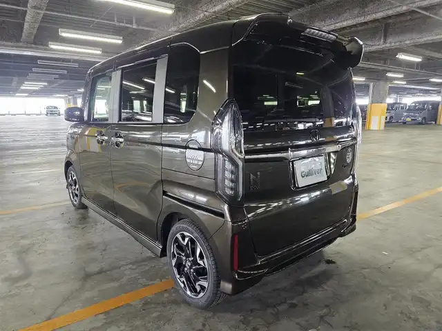 ホンダ Ｎ ＢＯＸ カスタム G L ターボ ホンダセンシング 福岡県 2020(令2)年 3.9万km プレミアムグラマラスブロンズP ワンオーナー/純正ナビ(Bluetooth/CD/DVD)/フルセグTV/両側パワースライドドア/バックカメラ/ビルトインETC/アダプティブクルーズコントロール/ソナーセンサー/ホンダセンシング/・衝突軽減ブレーキ/・誤発進抑制機能(前後)/・歩行者事故低減ステアリング/・先行車発進お知らせ機能/・車線維持支援システム/・オートハイビーム/・標識認識機能/ターボ/LEDヘッドランプ/本革巻きステアリング/パドルシフト/合皮/トリコットコンビシート/前席シートヒーター/純正15インチアルミホイール/スマートキーシステム/禁煙車