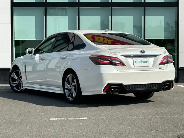 トヨタ クラウン ハイブリッド RS アドバンス 和歌山県 2018(平30)年 7.8万km ホワイトパールクリスタルシャイン 純正コネクトナビ/フルセグTV/(AM/FM/CD/DVD/USB/Bluetooth)/バックカメラ/プリクラッシュセーフティ/レーダークルコン/ブラインドスポットモニター/レーンキープアシスト/クリアランスソナー/ヘッドアップディスプレイ/パーキングサポート/ドラレコ/デジタルインナーミラー/ビルトインETC/エアーベンチレーション/ポジションメモリー/パワーシート/LEDヘッドライト/オートライト/オートマチックハイビーム/純正AW/プッシュスタート/スマートキー/純正マット