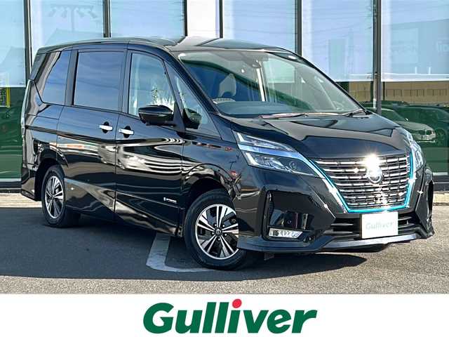 日産 セレナ 岐阜県 2020(令2)年 6.4万km ダイヤモンドブラック 登録時走行距離63984km/フリップダウンモニター/純正１０型ナビ/全方位カメラ/ステアリングヒーター/デジタルインナーミラー/シートヒーター/バックカメラ/プロパイロット/クルーズコントロール/両側パワースライドドア/禁煙車/純正アルミホイール/社外フロアマット/プッシュスタート/スマートキー/スペアキー/LEDヘッドライト/オートライト/フロントフォグランプ/アイドリングストップ