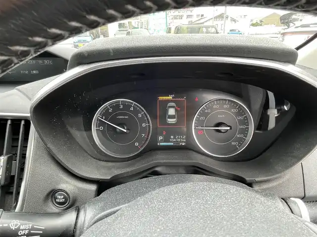スバル インプレッサ スポーツ 1．6i－LアイサイトSスタイル 静岡県 2018(平30)年 10.5万km クリスタルブラックシリカ プッシュスタート/スマートキー/社外ナビ/　フルセグTV/MSV/BTオーディオ/バックカメラ /ドライブレコーダー/ETC/コーナーセンサー/オートライト/LEDライト