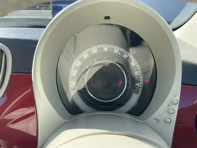 フィアット ５００ ツインエア ラウンジ 静岡県 2016(平28)年 3.1万km 赤 ワンオーナー/純正アルミホイール15インチ/純正ヘッドライト/純正フロアマット/社外ナビ（TV.AM.FM.BT）/バックカメラ/USBソケット/コーナーセンサー/ヘッドライトウォッシャー/ETC