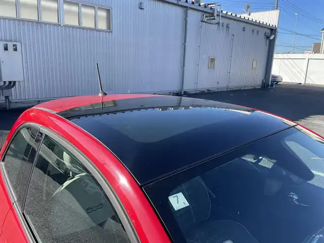 フィアット ５００ ツインエア ラウンジ 静岡県 2016(平28)年 3.1万km 赤 ワンオーナー/純正アルミホイール15インチ/純正ヘッドライト/純正フロアマット/社外ナビ（TV.AM.FM.BT）/バックカメラ/USBソケット/コーナーセンサー/ヘッドライトウォッシャー/ETC