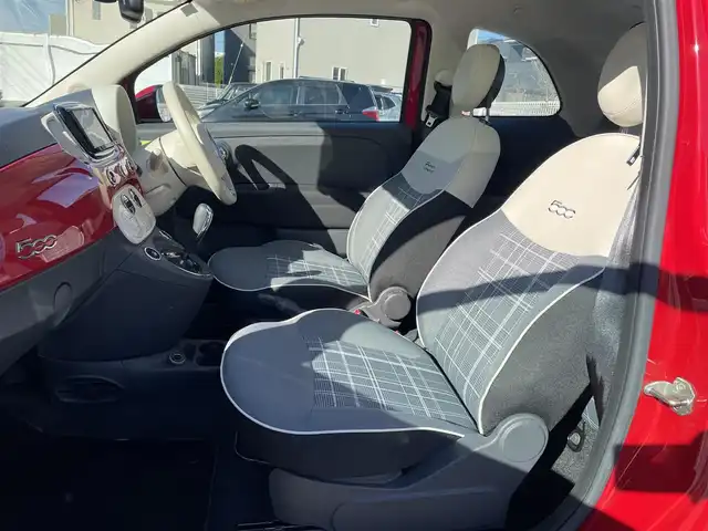 フィアット ５００ ツインエア ラウンジ 静岡県 2016(平28)年 3.1万km 赤 ワンオーナー/純正アルミホイール15インチ/純正ヘッドライト/純正フロアマット/社外ナビ（TV.AM.FM.BT）/バックカメラ/USBソケット/コーナーセンサー/ヘッドライトウォッシャー/ETC