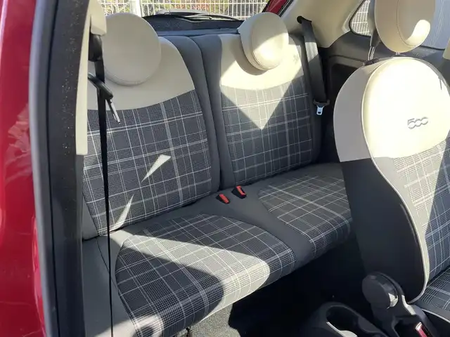 フィアット ５００ ツインエア ラウンジ 静岡県 2016(平28)年 3.1万km 赤 ワンオーナー/純正アルミホイール15インチ/純正ヘッドライト/純正フロアマット/社外ナビ（TV.AM.FM.BT）/バックカメラ/USBソケット/コーナーセンサー/ヘッドライトウォッシャー/ETC