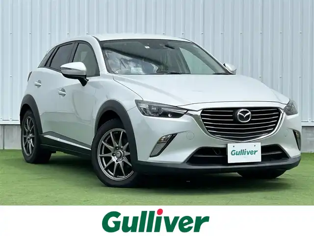 マツダ ＣＸ－３ XD ツーリング 香川県 2015(平27)年 3.9万km セラミックM 登録時走行距離：38376km/純正ナビゲーション/→フルセグTV/→CD/DVD/バックカメラ/ETC/クルーズコントロール/ステアリングリモコン/革巻きステアリング/i-stop/LEDオートライト/純正17インチAW/スマートキー