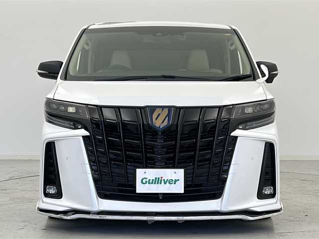 トヨタ アルファード G 宮城県 2018(平30)年 5.3万km ホワイトパールクリスタルシャイン 禁煙車/シルクブレイズエアロ（F）/Toyota Safety Sense/・プリクラッシュセーフティ/・レーントレーシングアシスト/・レーダークルーズコントロール/・オートマチックハイビーム/・クリアランスソナー/ALPINE製12インチフリップダウンモニター/【PXH12X-R-AV】/ALPINE製11インチナビ/・BT.CD.DVD.USB.HDMI.SD/・フルセグTV/・カーアロマ/バックカメラ/両側パワースライドドア/電動リアゲート/レザーシート/・前席パワーシート/・D席シートメモリー/・前席シートヒーター/・前席シートベンチレーション/ウッドコンビステアリング/・ステアリングスイッチ/ETC/ドアイブレコーダー（F）/三眼LEDヘッドライト/・LEDフォグライト/・シーケンシャルランプ（FR）/プッシュスタート/・スマートキー×2/・電動パーキングブレーキ/社外フロアマット/社外20インチAW/夏タイヤ積込み/【純正AW（225/60/17）】/BLITZ車高調/純正サスペンション積込み/グリル黒塗装/LED室内灯