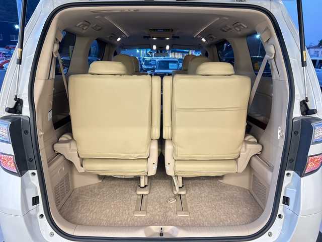 トヨタ ヴェルファイア 2．4V 愛媛県 2010(平22)年 9.6万km ホワイトパールクリスタルシャイン フリップダウンモニター/純正ナビ（NHZN-W60G）/・Bluetooth/・CD/DVD/フルセグTV/バックカメラ/ETC/両側パワースライドドア/ステアリングスイッチ/オートライト/オートマチックハイビーム/コーナセンサー/リモコンキー/スペアキー/保証書/取扱説明書