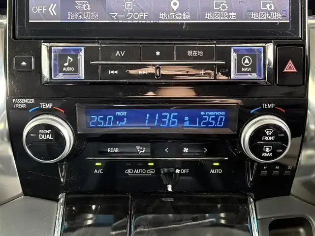 トヨタ ヴェルファイア Z Gエディション 愛知県 2018(平30)年 7.1万km ホワイトパールクリスタルシャイン ワンオーナー/3列シート/オットマン/社外後席フリップダウンモニタ/社外１１インチナビ/Bluetooth/DVD/CD/SD/フルセグTV/両側パワースライドドア/電動リアゲート/前後コーナーセンサー/レーダークルーズコントロール/レーンキープアシスト/前後ドライブレコーダー/ビルトインETC/パワーシート/シートヒーター/エアシート/LEDオートマチックハイビーム/カーテンエアバック/スペアキー