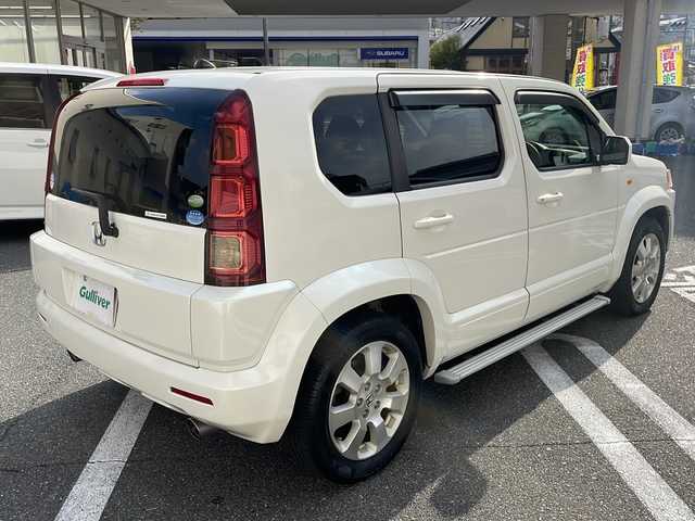 ホンダ クロスロード 20X 広島県 2007(平19)年 12.4万km プレミアムホワイトパール /登録時走行距離/　　　　　　　123639キロ/インターナビ/バックカメラ/スペアキー×１/ETC/新車時整備手帳/　　【保証書】/取扱説明書/