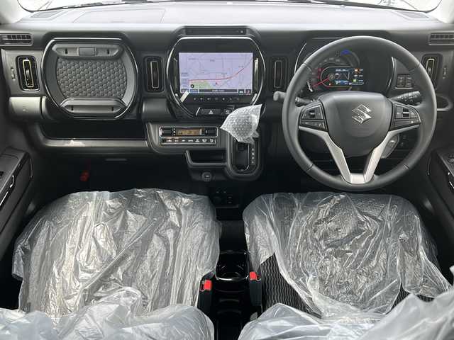 スズキ ハスラー HYBRID X 宮城県 2025(令7)年 0.1万km未満 ブルーイッシュブラックパール3 届出済未使用車/スズキセーフティサポート/・車線逸脱抑制制御機能/・横滑り防止装置/・アダプティブクルーズコントロール/・オートハイビーム/デュアルセンサーブレーキサポート/全周囲カメラ/純正9インチメモリナビ/・CD.DVD.USB.BT/フルセグTV/前席シートヒーター/プッシュスタート/スマートキー×2/アイドリングストップ/LEDヘッドライト/LEDフォグライト/純正15インチAW/ヘッドライトレベライザー