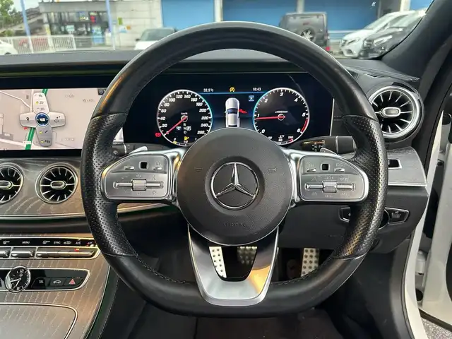 メルセデス・ベンツ ＣＬＳ２２０ｄ スポーツ エクスクルーシブPKG 滋賀県 2018(平30)年 5.8万km ダイヤモンドホワイト エクスクルーシブパッケージ/ナビ/TV/BT/USB/HUD/パノラミックスライディングルーフ/シートヒーター／エアーシート/360°カメラ/ブルメスターサラウンドシステム/パヒュームアトマイザ／イオナイザー/20インチAMGホイール（ブラック）