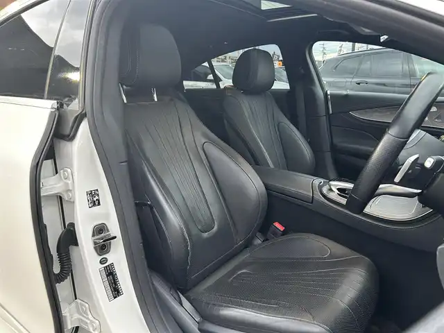 メルセデス・ベンツ ＣＬＳ２２０ｄ スポーツ エクスクルーシブPKG 滋賀県 2018(平30)年 5.8万km ダイヤモンドホワイト エクスクルーシブパッケージ/ナビ/TV/BT/USB/HUD/パノラミックスライディングルーフ/シートヒーター／エアーシート/360°カメラ/ブルメスターサラウンドシステム/パヒュームアトマイザ／イオナイザー/20インチAMGホイール（ブラック）