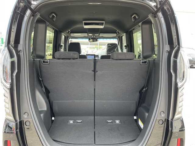ホンダ Ｎ ＢＯＸ カスタム L 石川県 2021(令3)年 5.6万km クリスタルブラックパール 純正9型ナビ/フルセグTV/バックカメラ/LEDヘッドライト/ETC/ドライブレコーダー/フリップダウンモニター/両側パワースライドドア/ホンダセンシング/レーダークルーズ/純正アルミホイール/スマートキー/プッシュスタート/電動ミラー/シートヒーター/保証書