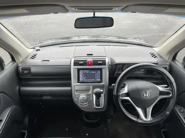 ホンダ ゼスト スパーク W 道央・札幌 2008(平20)年 7.6万km ナイトホークブラックパール ４WD/社外SDナビ/AM/FM/BT/SD/DVD/ワンセグ/スマートキー/ハロゲンヘッドライト/フォグランプ/電動格納ミラー/ヒーテッドドアミラー/ウィンカーミラー/純正フロアマット/ドアバイザー