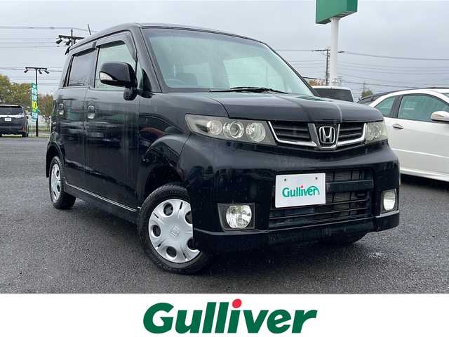 ホンダ ゼスト スパーク W 道央・札幌 2008(平20)年 7.6万km ナイトホークブラックパール ４WD/社外SDナビ/AM/FM/BT/SD/DVD/ワンセグ/スマートキー/ハロゲンヘッドライト/フォグランプ/電動格納ミラー/ヒーテッドドアミラー/ウィンカーミラー/純正フロアマット/ドアバイザー