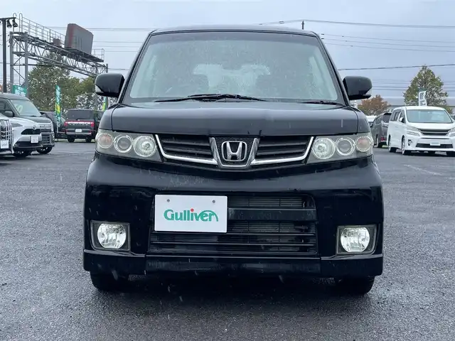 ホンダ ゼスト スパーク W 道央・札幌 2008(平20)年 7.6万km ナイトホークブラックパール ４WD/社外SDナビ/AM/FM/BT/SD/DVD/ワンセグ/スマートキー/ハロゲンヘッドライト/フォグランプ/電動格納ミラー/ヒーテッドドアミラー/ウィンカーミラー/純正フロアマット/ドアバイザー