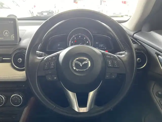 マツダ ＣＸ－３ XD ツーリング Lパッケージ 静岡県 2015(平27)年 9.5万km ジェットブラックマイカ (株)IDOMが運営する【じしゃロン焼津店】の自社ローン専用車両になります。こちらは現金またはオートローンご利用時の価格です。自社ローンご希望の方は別途その旨お申付け下さい /純正SDナビ/（フルセグTV/Bluetooth接続/CD/DVD）/衝突軽減ブレーキ/レーダークルーズ/ブラインドスポットモニター/バックカメラ/レザーシート/前席シートヒーター/LEDヘッドライト/オートライト/プッシュスタート＆スマートキー