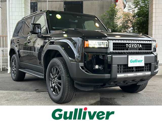 トヨタ ランドクルーザー ２５０ VX 京都府 2024(令6)年 1.1万km ブラック サンルーフ /本革 /D席パワーシート/前席シートヒーター/エアシート /12.3インチディスプレイオーディオ/純正ナビ/フルセグTV/Bluetooth/USB/HDMI/Miracast/ パノラミックビューモニター /前後コーナーセンサー /BSM /LEDヘッドライト /オートライト/オートマチックハイビーム/ウィンカーミラー/デジタルインナーミラー/クルコン追従有  /レーダークルーズコントロール/純正ドライブレコーダー/純正AW18インチ/パワーバックドア/ルーフレール/サイドステップ/Wサイドエアバッグ/カーテンエアバッグ