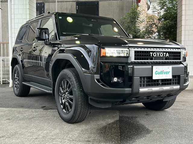 トヨタ ランドクルーザー ２５０ VX 京都府 2024(令6)年 1.1万km ブラック サンルーフ /本革 /D席パワーシート/前席シートヒーター/エアシート /12.3インチディスプレイオーディオ/純正ナビ/フルセグTV/Bluetooth/USB/HDMI/Miracast/ パノラミックビューモニター /前後コーナーセンサー /BSM /LEDヘッドライト /オートライト/オートマチックハイビーム/ウィンカーミラー/デジタルインナーミラー/クルコン追従有  /レーダークルーズコントロール/純正ドライブレコーダー/純正AW18インチ/パワーバックドア/ルーフレール/サイドステップ/Wサイドエアバッグ/カーテンエアバッグ