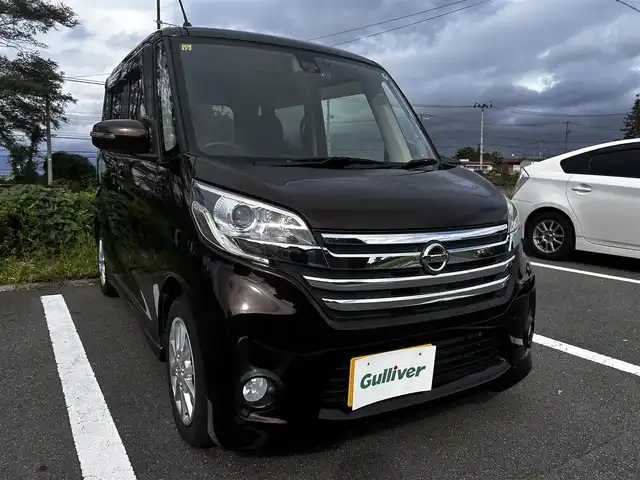 日産 デイズ ルークス ハイウェイスターX 道南・函館 2016(平28)年 2.5万km モカブラウンP 純正ナビ/MSV/CD/ワンセグTV/スマートキー/プッシュスタート/ドライブレコーダー/片側パワースライドドア/社外フロアマット/ドアバイザー